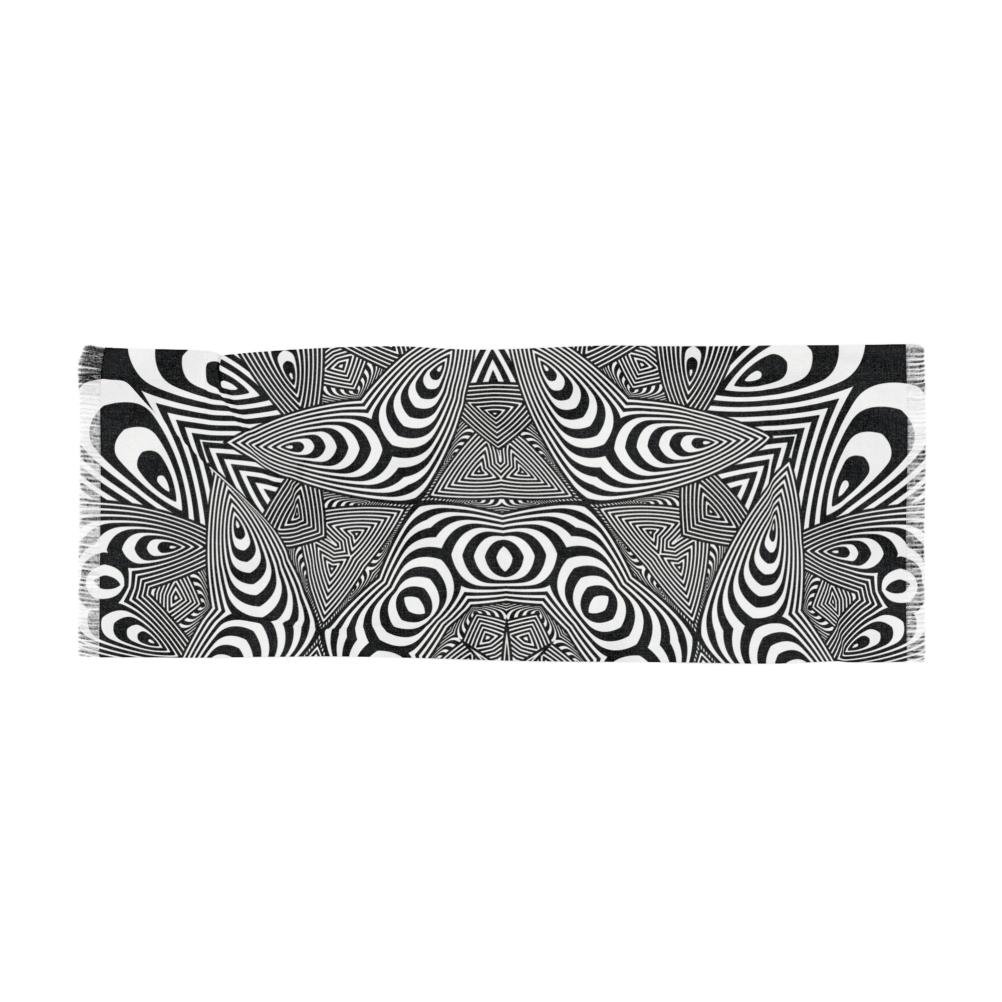 Mirage | Scarf — Black/White
