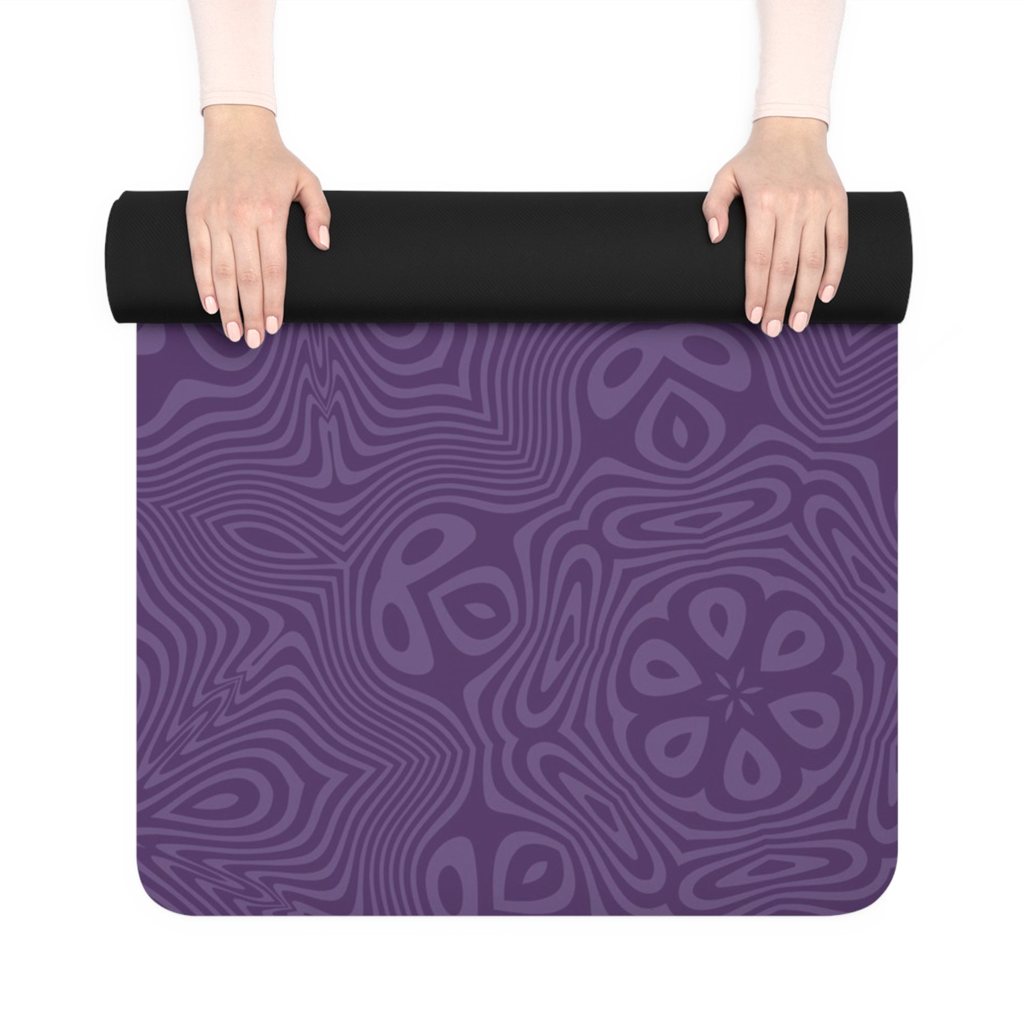 Chrysalis Frequency | Yoga Mat (Purple)