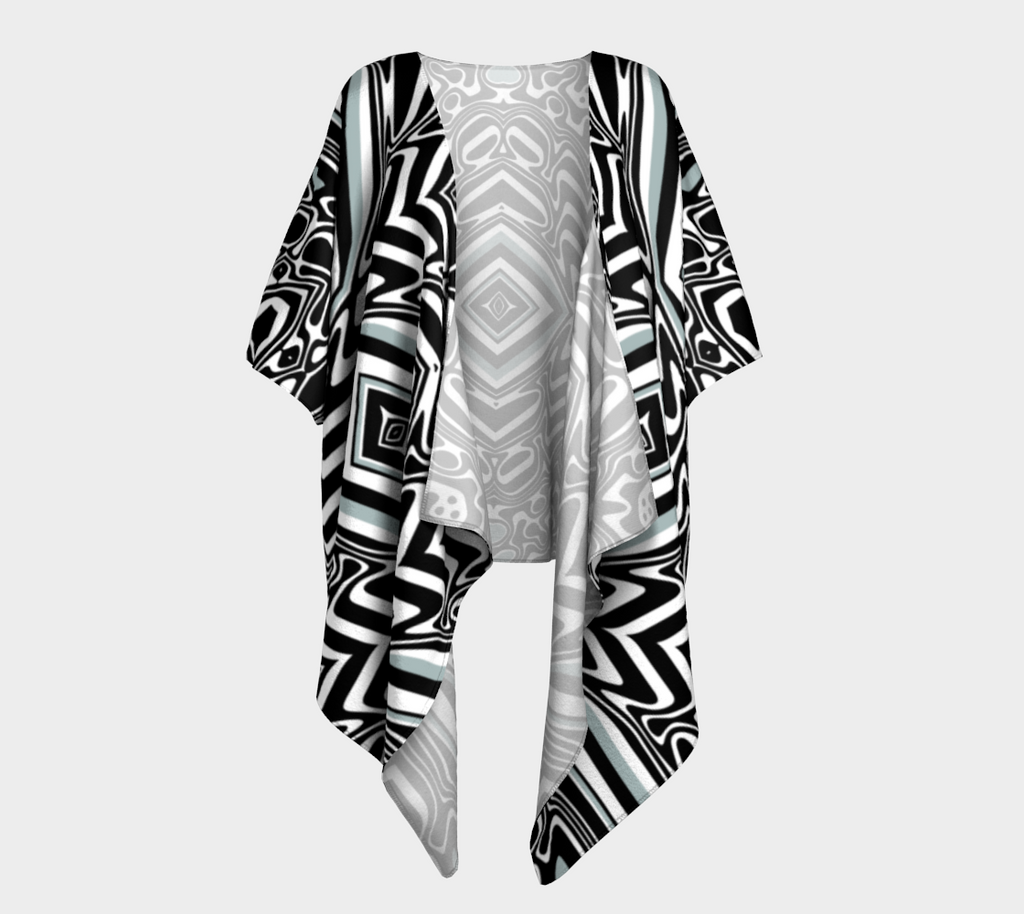Butterfly Vision| Draped Kimono