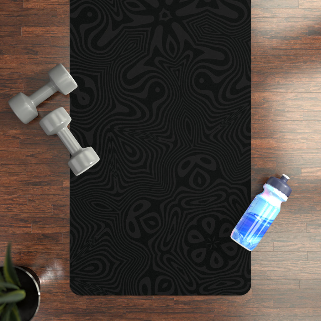 Chrysalis Frequency | Yoga Mat (Black)