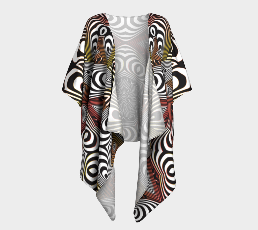 Cosmic Sunrise | Draped Kimono