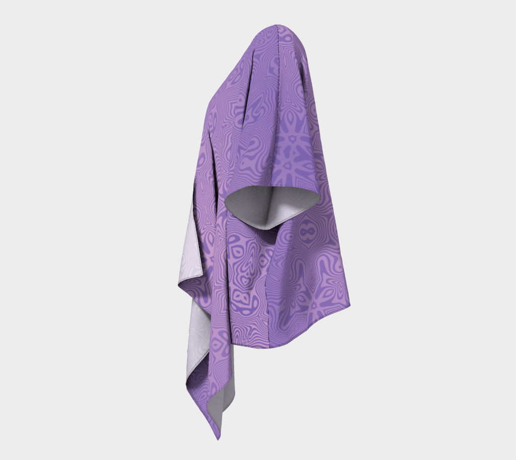 Chrysalis | Draped Kimono — Lavender