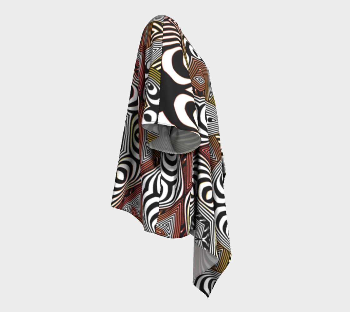 Cosmic Sunrise | Draped Kimono