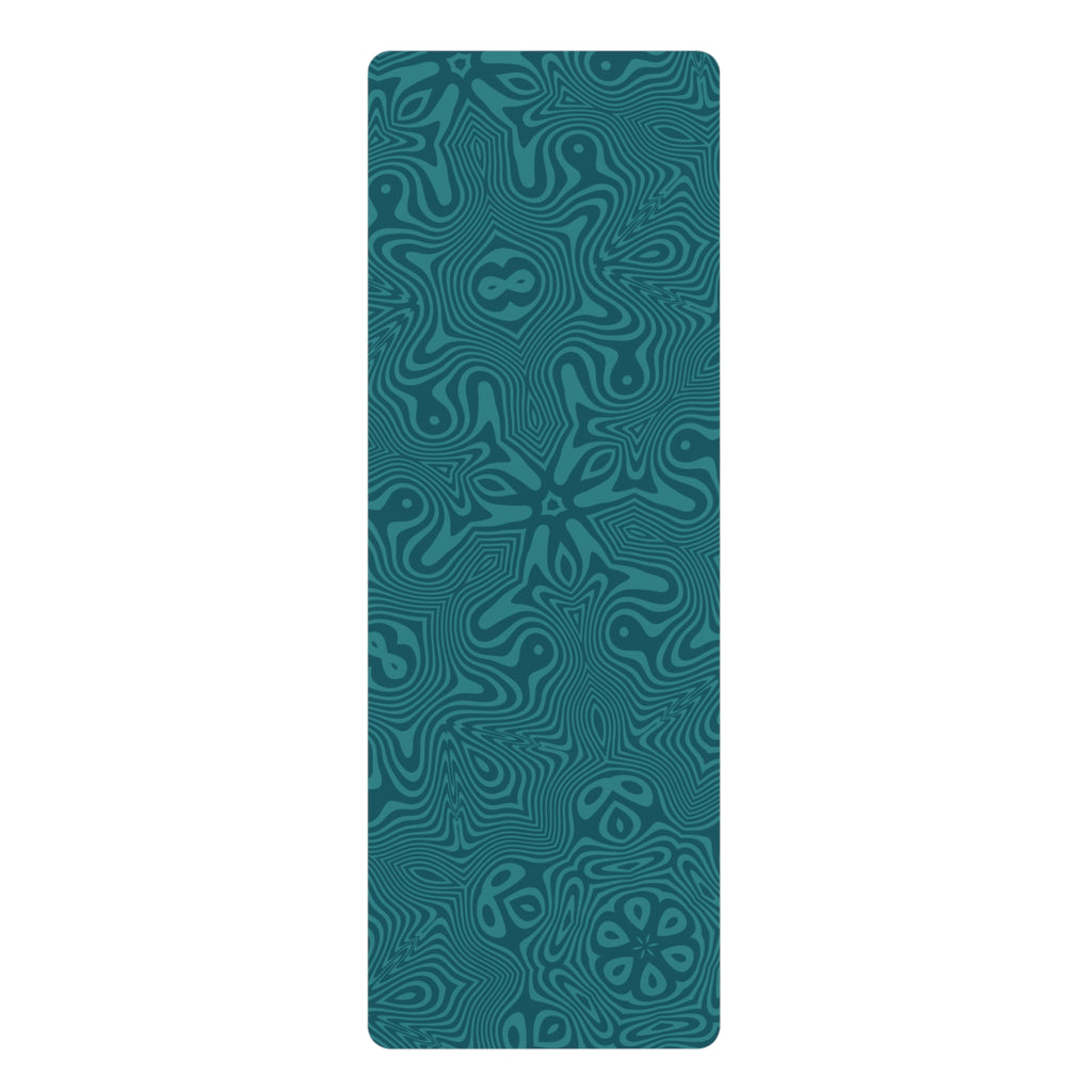 Chrysalis Frequency | Yoga Mat (Teal)