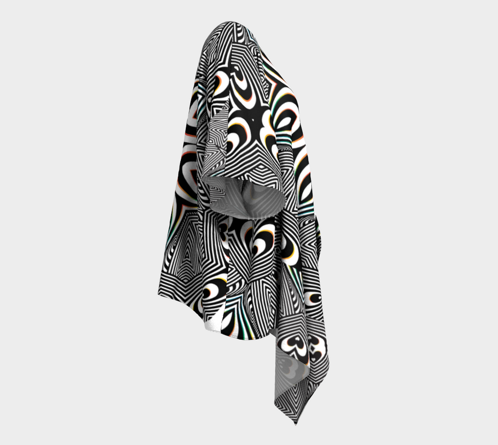 Stellar Prism | Draped Kimono