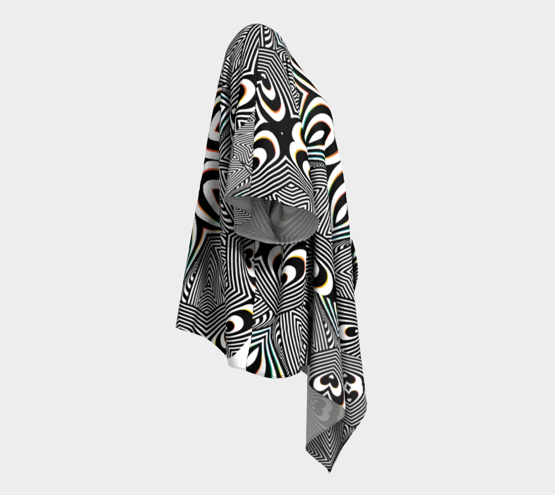 Stellar Prism | Draped Kimono