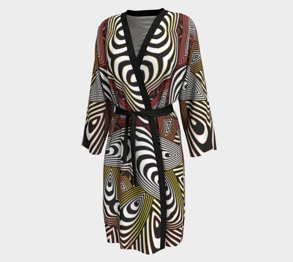 Cosmic Sunrise | Peignoir Robe